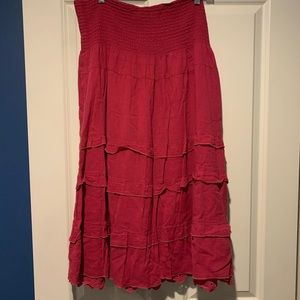 Pink CAbi skirt size M